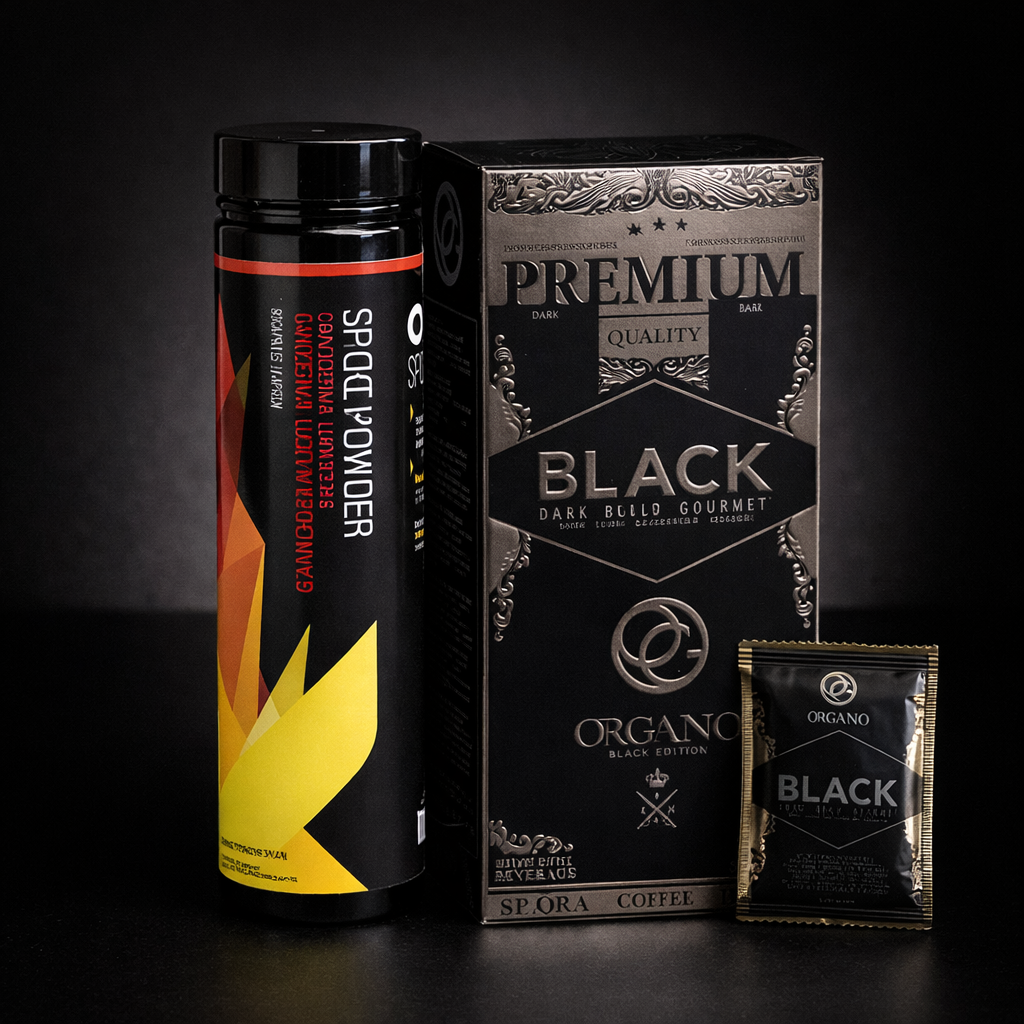 30 napos rutin csomag: Ganoderma Spóra + Fekete kávé