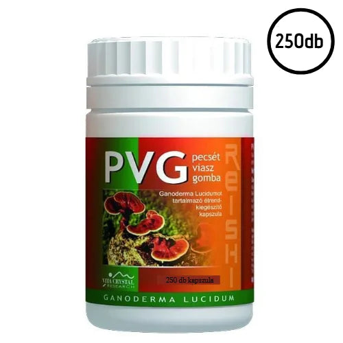 Vita Crystal PVG Pecsétviaszgomba – Ganoderma kapszula -250 db